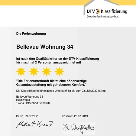 Residenz Bellevue Fewos Arts Cc Herrmann *